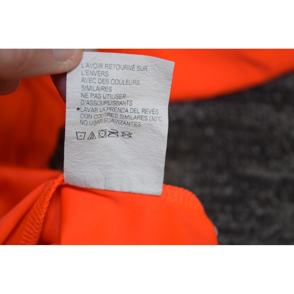 Under Armour HeatGear Loose Neon Safety Orange Athletic T-Shirt YLG - Picture 9 of 14